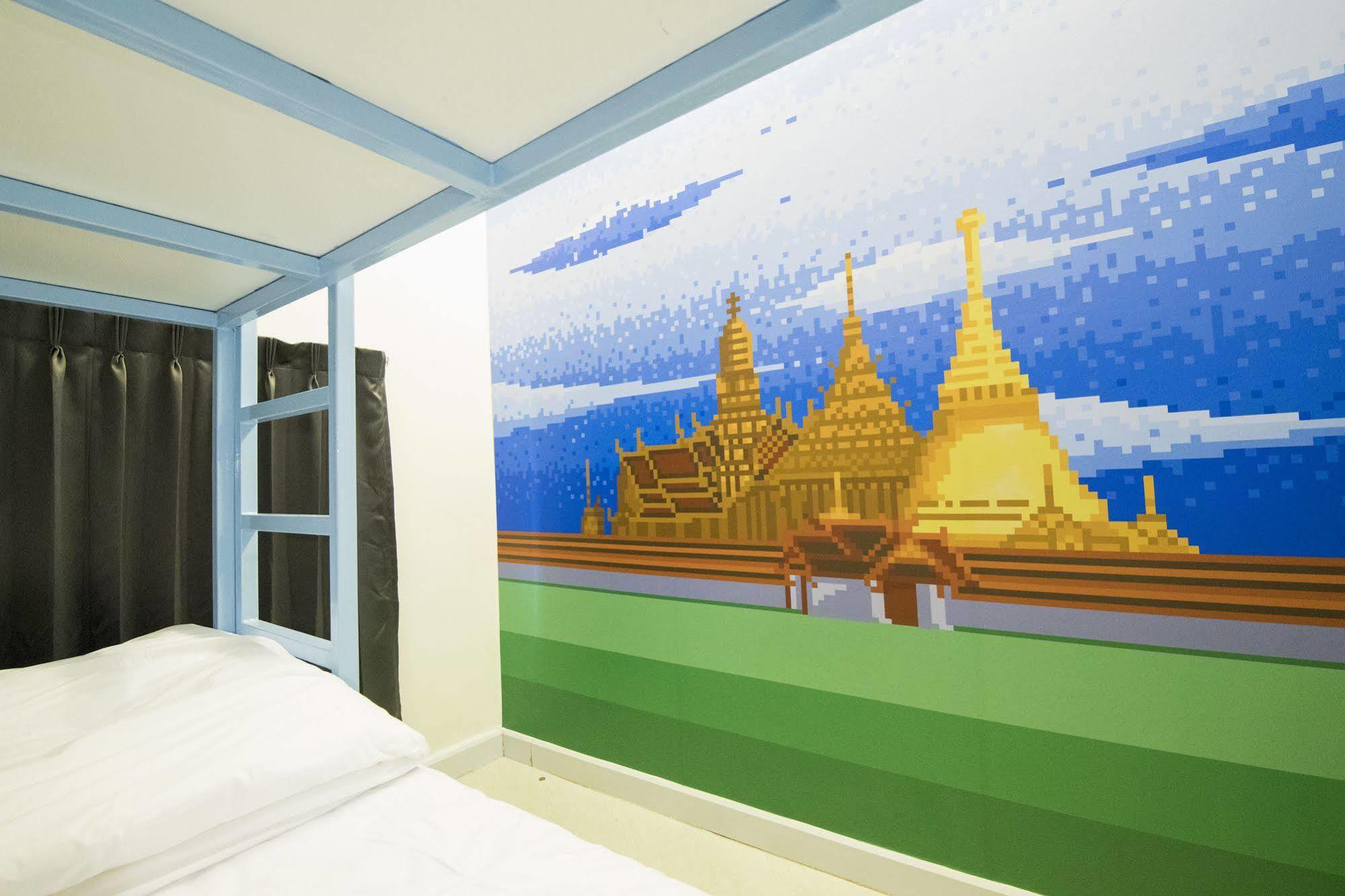 Pixellar Hostel Bangkok Eksteriør billede